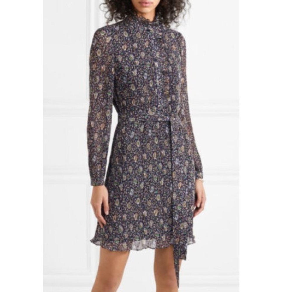 Tory Burch Multicolor Long Sleeve Dress